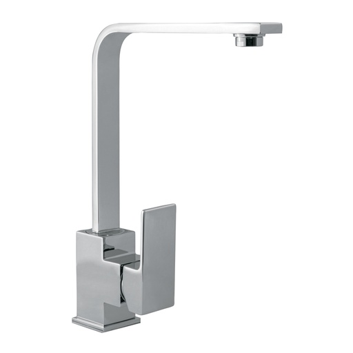 [44073] Monomando cuello alto para fregadero, cromo, FOSET KUBO KUF-83