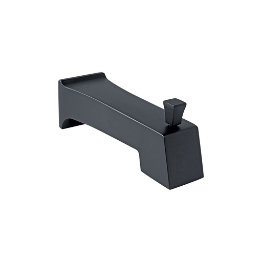 [44275] Salida de tina con desviador, negro, FOSET KUBO KUR-51M
