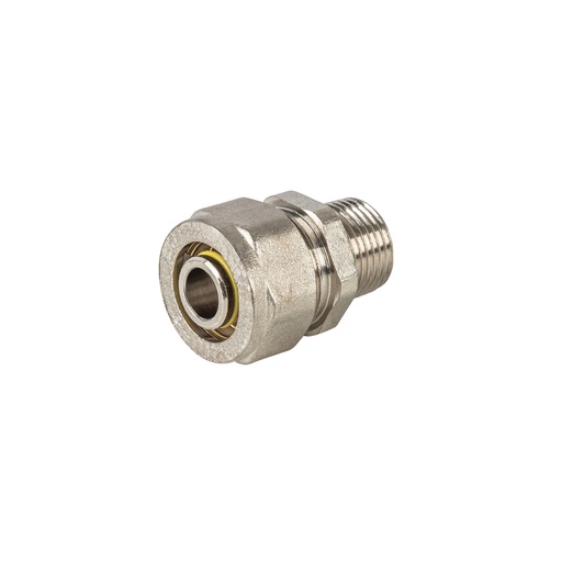 [44851] Conector para PEALPE, 3/8x3/8', con rosca macho, FOSET PPG-3838NM