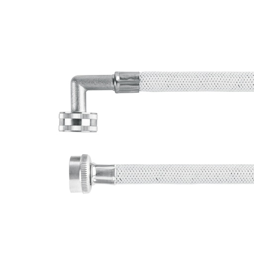 [44881] Manguera para lavadora, vinilo, c/codo 90, FOSET FLV-120N