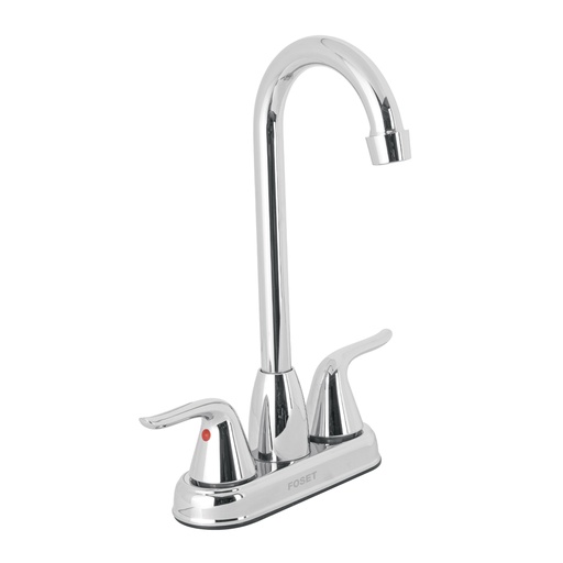 [44898] Mezcladora lavabo 4' cromo, tipo bar, palanca, FOSET AERO AEM-49