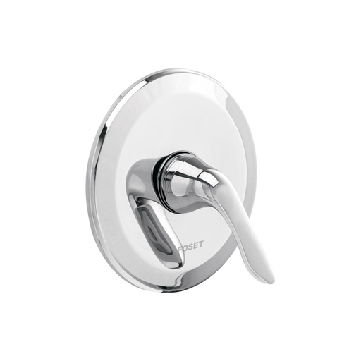 [44906] Monomando para regadera, cromo, FOSET AERO AEM-72