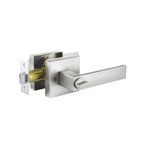 [45334] Cerradura manija 'Módena' p/baño, cromo mate, HERMEX CEMA-23B