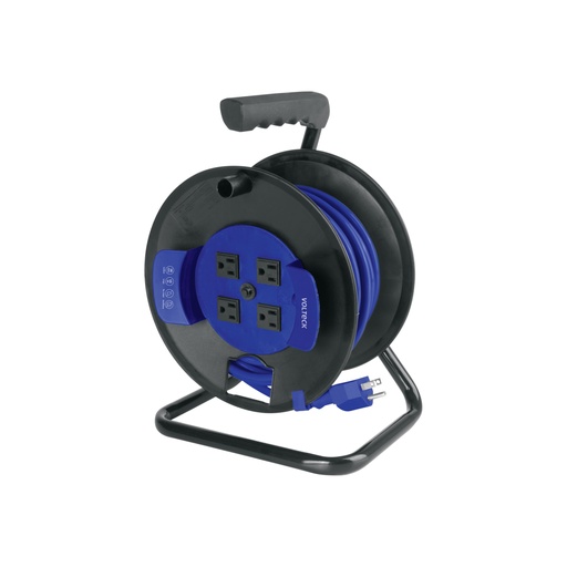 [45363] Extensión reforzada aterrizada, 15 m en carrete, calibre 16 ERA-15X16C