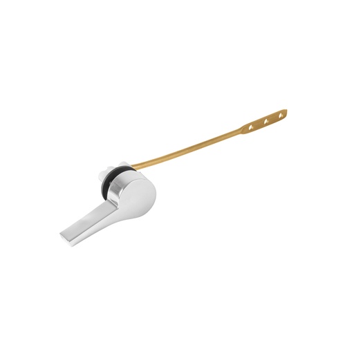 [45392] Palanca frontal metálica cromada minimalista para WC, FOSET PW-025