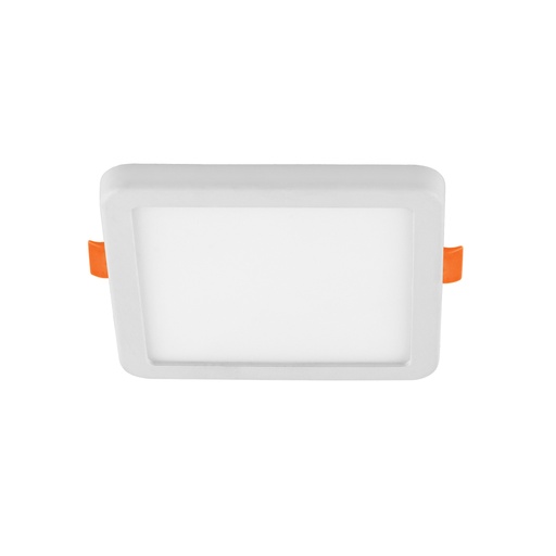 [45669] Luminario LED plafón 6W 6500K, ajustable, cuadrado, VOLTECK EMP-800L