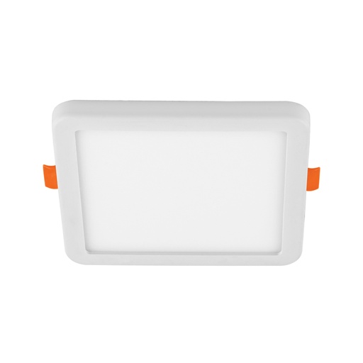 [45670] Luminario LED plafón 8W 6500K, ajustable, cuadrado, VOLTECK EMP-801L