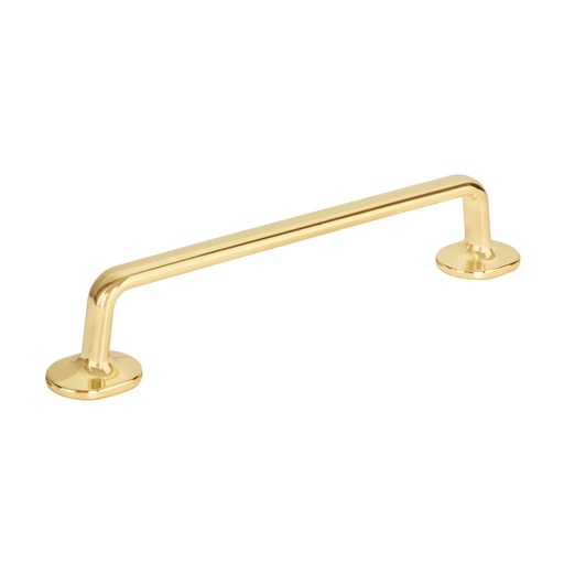 [45793] Jaladera de 96mm, línea Oviedo, latón brillante, HERMEX JAL-1321