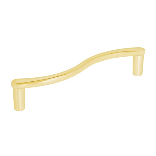 [45799] Jaladera de 96mm, línea Toledo, latón brillante, HERMEX JAL-1421