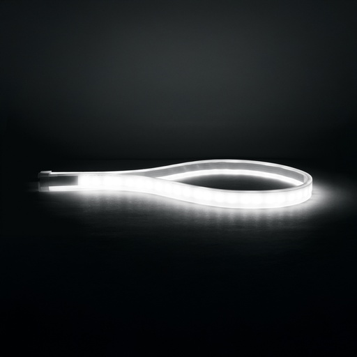 [45842] Par de Tiras LED secuenciales para auto 60cm blanco-amarillo TIR-601AL