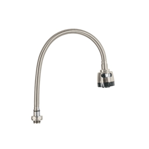 [45948] Cuello flexible para mezcladora de fregadero, negro, AQUA AQCR-81M