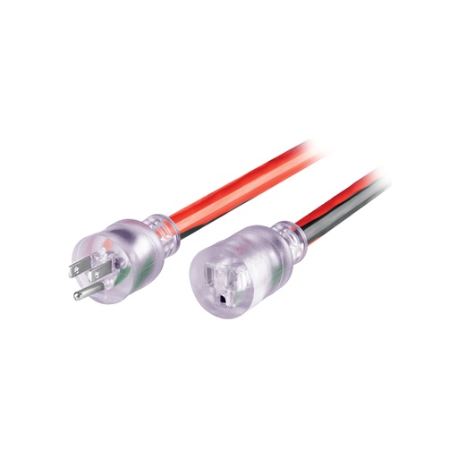 [49369] Extensión reforzada aterrizada 100% cobre, 20 m, calibre 10 ERA-20X10