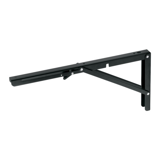 [49829] Ménsula plegable de acero negra 8' x 16', FIERO MEP-16N