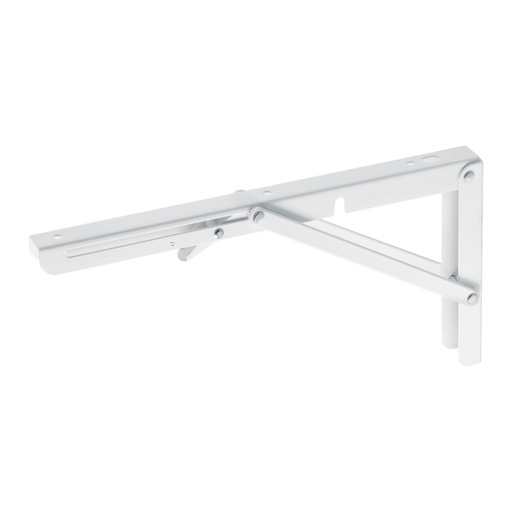 [49871] Ménsula plegable de acero blanca 6' x 12', FIERO MEP-12B