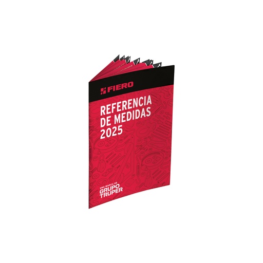 [68075] Muestrario 2025 de referencia medidas de tornillería FIERO FL-FI-25