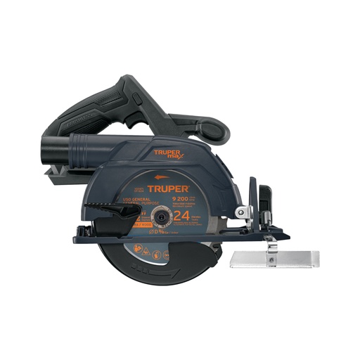 [103234] Sierra circular 6-1/2', 20V, s/accesorios, TRUPER MAX MAX-20SCS