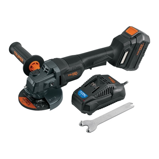 [103639] Esmeriladora 4-1/2', 20V, int. paleta, 1 batería 4Ah, MAX MAX-20EP