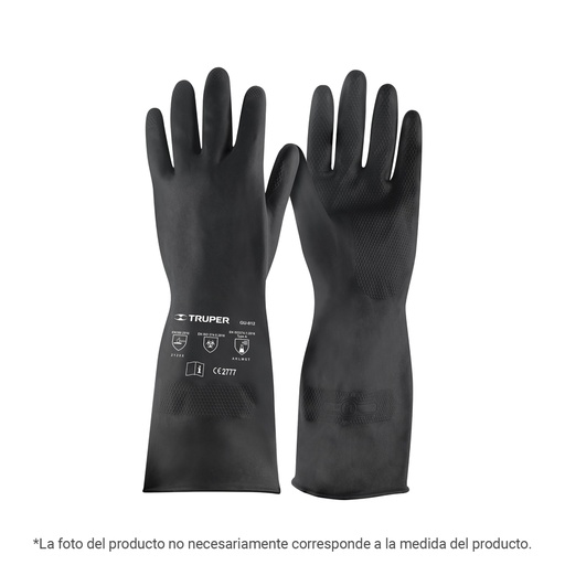 [103820] Guantes de neopreno p/manejo de químicos, XG, TRUPER GU-814