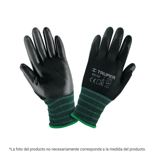 [103866] Guantes de nylon recubiertos de nitrilo, XCH, TRUPER GU-120