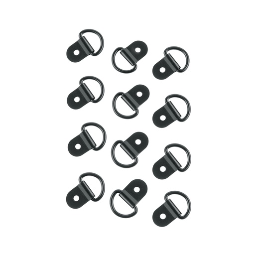 [103870] 12 anclajes para amarre de carga, anillo en 'D' espesor 1/8' ANC-15