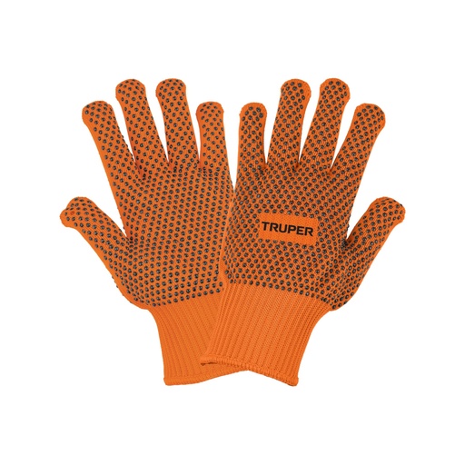 [103925] Guantes de algodón con puntos de PVC en palma y dorso,TRUPER GU-445