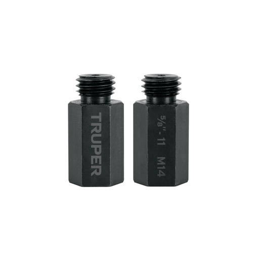 [103960] Juego 2 adaptadores para borlas doble cara, M14, TRUPER ADP-M14