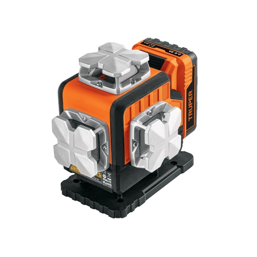 [104111] Nivel láser verde, alcance 30m,16 líneas, recargable, TRUPER NL-16