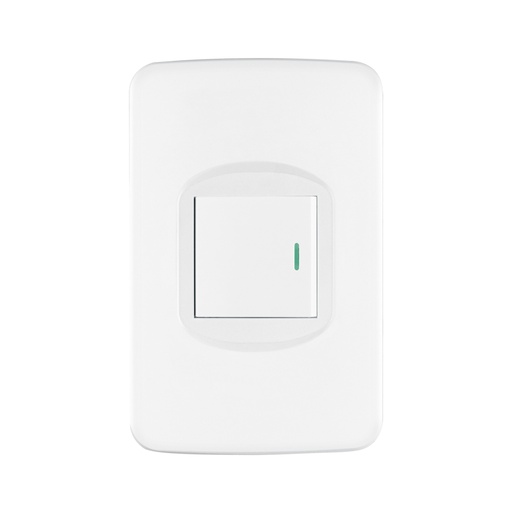 [29052] Placa armada 1 interruptor 1.5 módulos, Toledo, BASIC PA-APSE15-TB