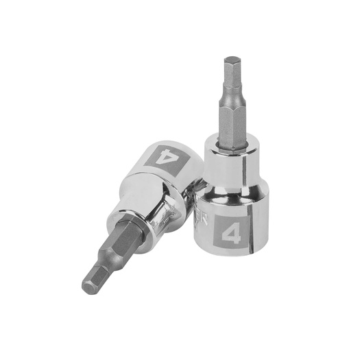 [13485] Dado punta hexagonal de 4 mm, cuadro 3/8', TRUPER D-4990-4M