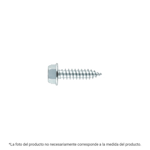 [40924] Bolsa con 150 pijas cabeza hexagonal, #10 x 3/4', FIERO PILH-10X3/4