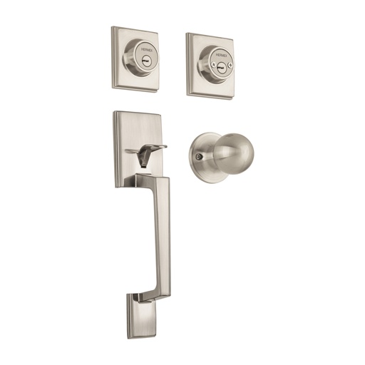 [44050] Jaladera/perilla/cerrojo, Porto llave-llave, Níquel Satín CEP-42PJC