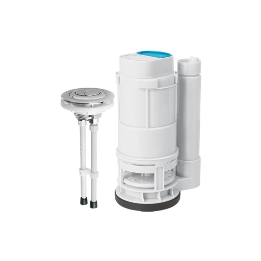 [44147] Válvula descarga dual 2' para WC de 1 pieza, con botón dual VW-209K