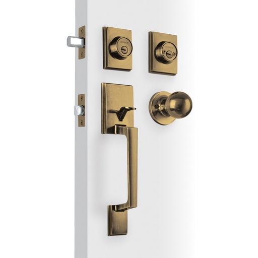 [45295] Jaladera/perilla/cerrojo, Porto llave-llave, Latón Antiguo CEP-22PJC