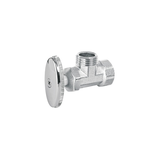 [45403] Llave angular 1/2', multivuelta, roscable, BASIC ANG-02P