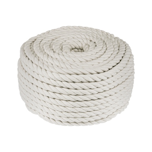 [45839] Piola de algodón de 10 mm, rollo, natural, 1 kg, FIERO PIO-101KA