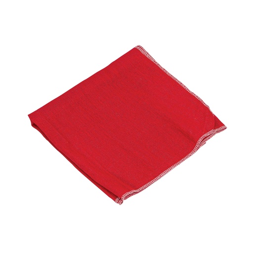 [56027] Franela roja de algodón de 1 m, KLINTEK FRA-1R