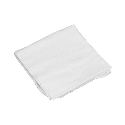 [56028] Franela blanca de algodón de 1 m, KLINTEK FRA-1B