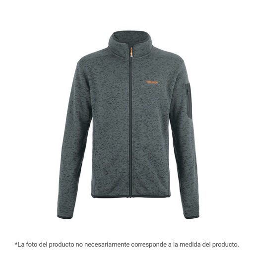 [68062] Suéter gris para hombre, talla M, TRUPER SUE-GC-M