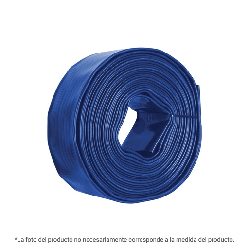 [103563] Rollo de manguera plana de 1.5' x50m de descarga p/motobomba M155D