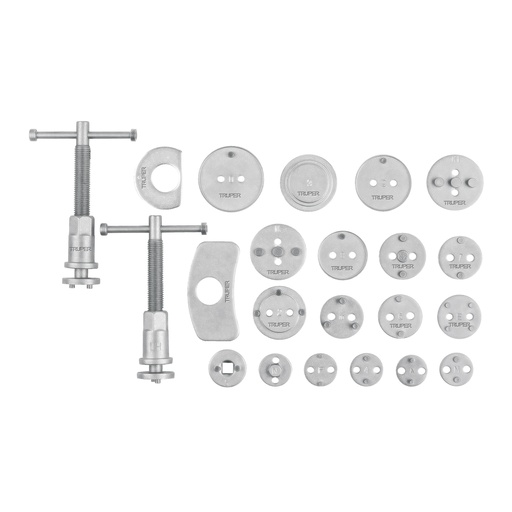 [104037] Juego de opresores para pistón de frenos, 22 piezas, TRUPER JGO-OP22