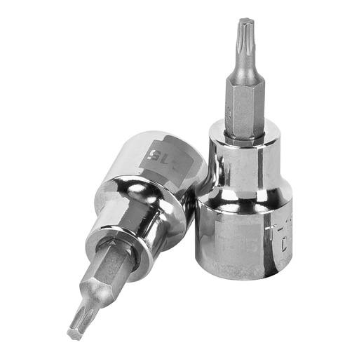 [13569] Dado punta torx T-15, cuadro 3/8', TRUPER D-523915-W
