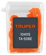 [104115] Tapón auditivo reutilizable con cordón y estuche, caja 50 pz TA-50BE