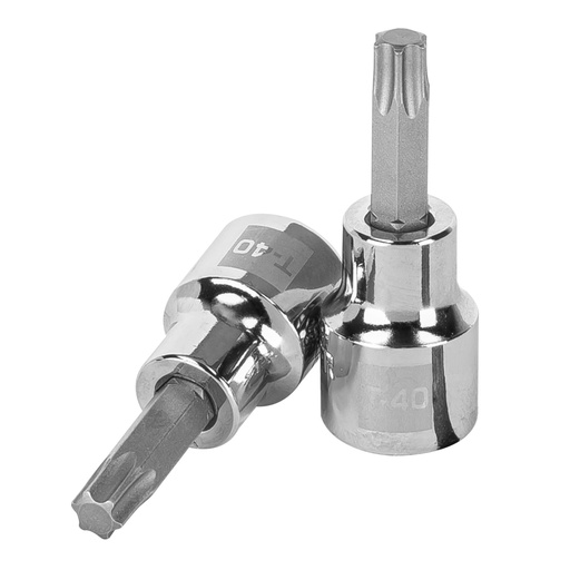 [13574] Dado punta torx T-40, cuadro 3/8', TRUPER D-523940-W