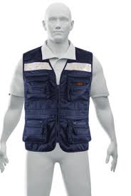 [104177] Chaleco brigadista reforzado, azul marino, XG, TRUPER EXPERT CHS-950AM-XL