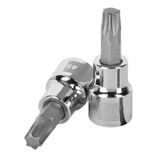 [13575] Dado punta torx T-45, cuadro 3/8', TRUPER D-523945-W