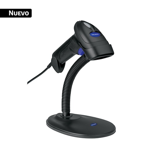 [44189] Lector de código de barras 1D, alámbrico, USB, VOLTECK PDV-11L