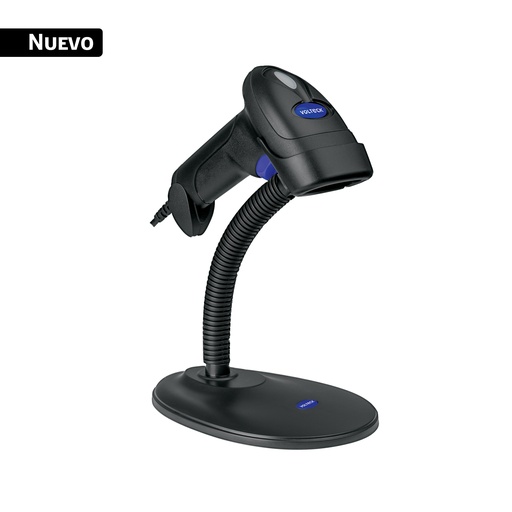 [44195] Lector de código de barras 2D, alámbrico, USB, VOLTECK PDV-12L
