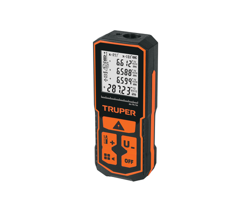 [104204] Medidor láser de distancia de 0.05 m a 100 m, TRUPER MELA-100T