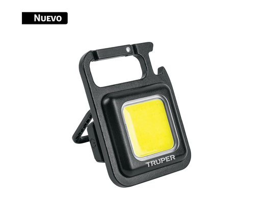 [104442] Mini linterna LED 280 lm recargable, tipo llavero, TRUPER LIRE-LL