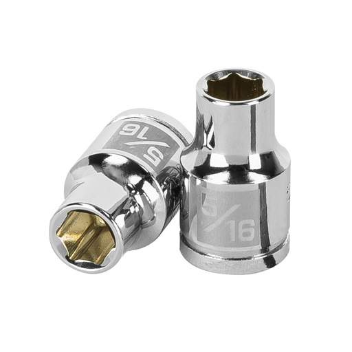 [13606] Dado de 5/16', 6 puntas, cuadro 3/8', TRUPER D-3810-H